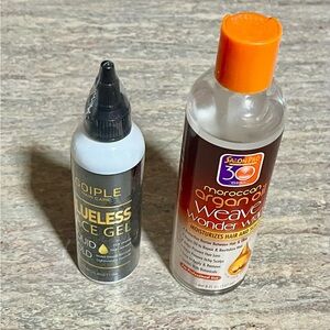 New Goiple Glueless lace gel and Moroccan Argan oil weave wonder wrap